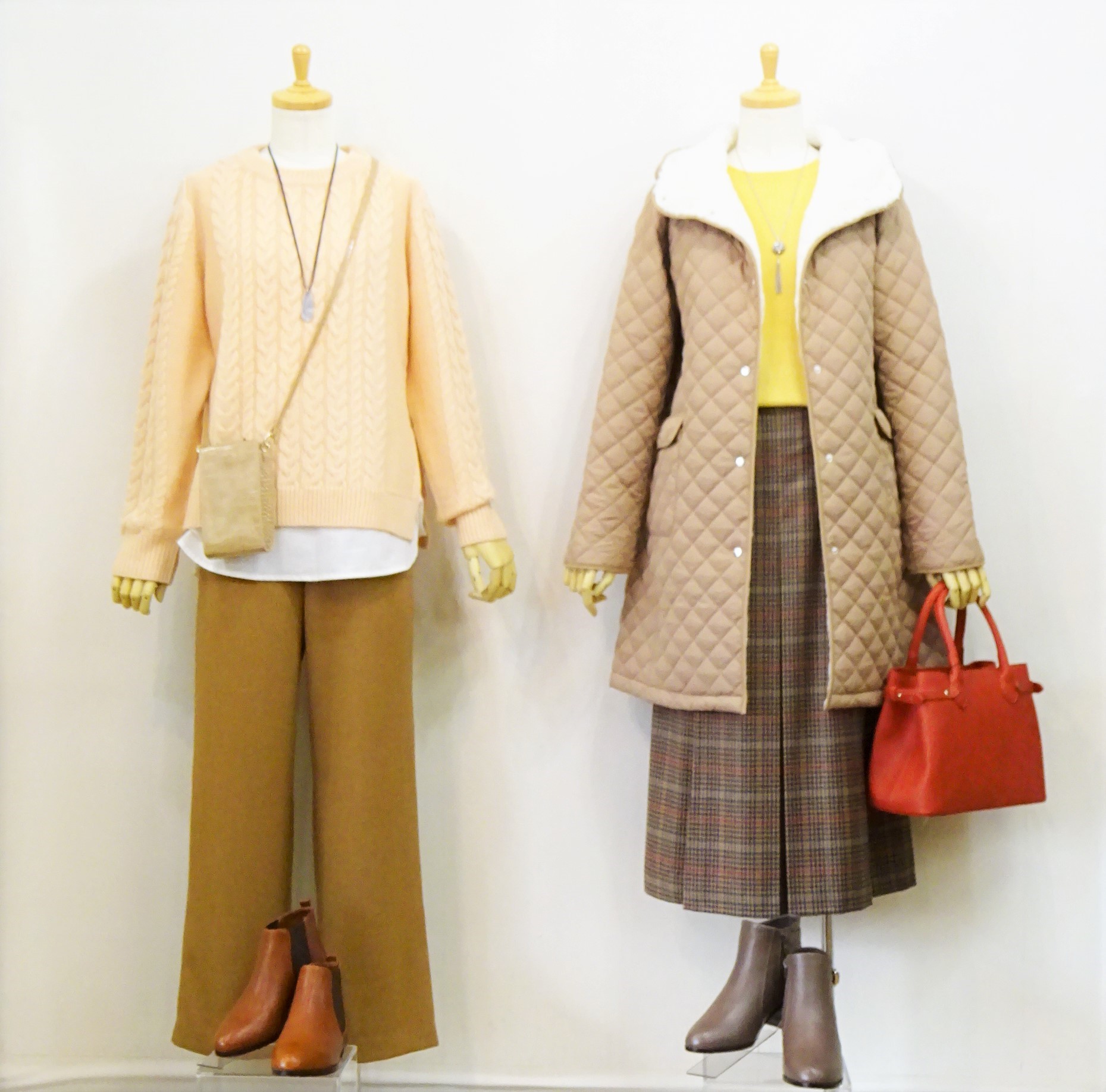 パーソナルカラー 暖色系が似合うタイプ 40代、50代の女性にお勧め 40代女性のファッションコーディネート MODE（砺波市）